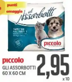 Supermercati Piccolo Piccolo gli assorbotti offerta