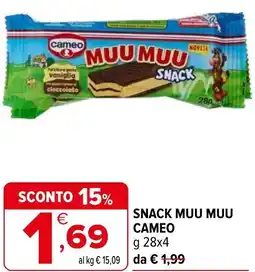 Iperal Snack muu muu CAMEO offerta