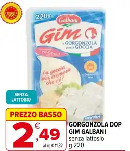 Iperal Gorgonzola dop gim GALBANI offerta