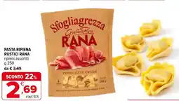Iperal Pasta ripiena rustici RANA offerta