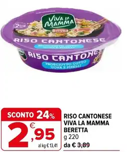 Iperal Riso cantonese viva la mamma BERETTA offerta