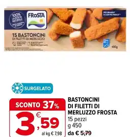 Iperal Bastoncini di filetti di merluzzo FROSTA offerta