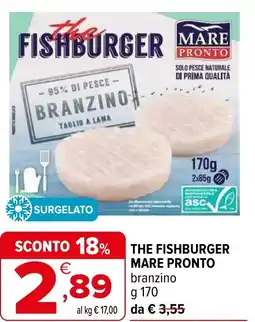 Iperal The fishburger mare PRONTO offerta
