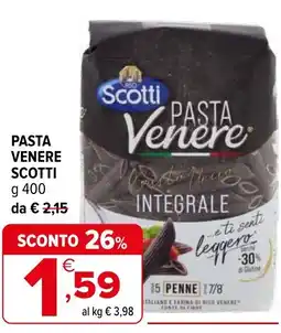Iperal Pasta venere SCOTTI offerta