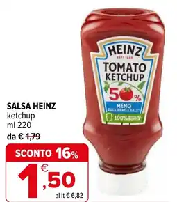 Iperal Salsa HEINZ ketchup offerta