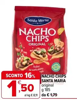 Iperal Nacho chips SANTA MARIA offerta
