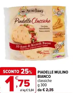 Iperal Piadelle MULINO BIANCO offerta