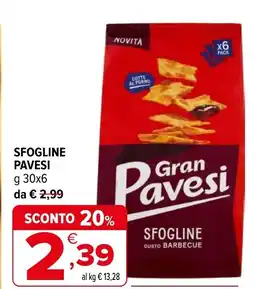 Iperal Sfogline PAVESI offerta