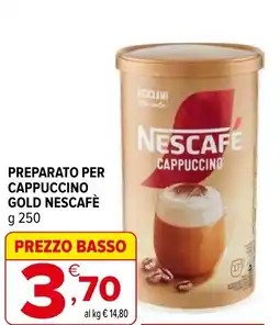 Iperal Preparato per cappuccino gold NESCAFÈ offerta