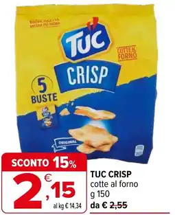 Iperal TUC CRISP cotte al forno offerta