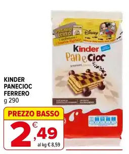 Iperal Kinder panecioc FERRERO offerta