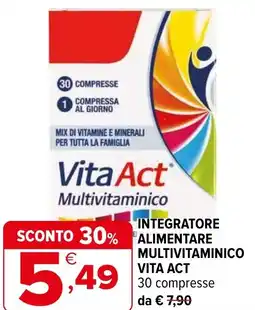 Iperal Integratore alimentare multivitaminico VITA ACT offerta