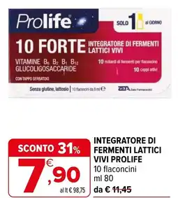 Iperal Integratore di fermenti lattici VIVI PROLIFE offerta