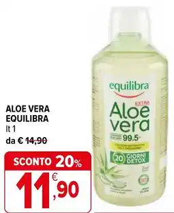 Iperal Aloe vera EQUILIBRA offerta