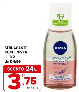 Iperal Struccante occhi NIVEA offerta