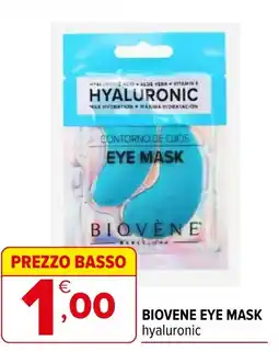 Iperal Biovene eye MASK offerta