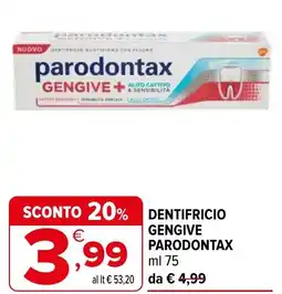 Iperal Dentifricio gengive PARODONTAX offerta