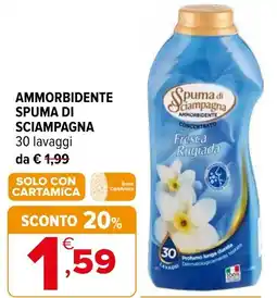 Iperal Ammorbidente SPUMA DI SCIAMPAGNA offerta