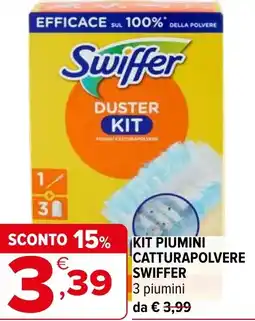 Iperal Kit piumini catturapolvere SWIFFER offerta