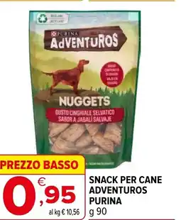 Iperal Snack per cane adventuros PURINA offerta