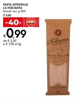 Bennet Pasta integrale LA MOLISANA offerta