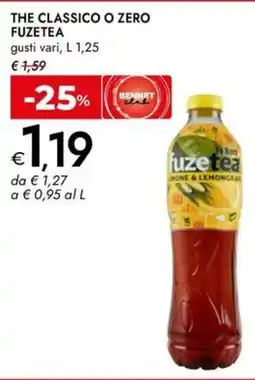 Bennet The classico o zero FUZETEA offerta