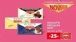 Bennet Tavolette specialità NOVI offerta