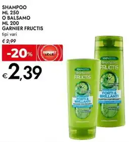 Bennet Shampoo o balsamo GARNIER FRUCTIS offerta