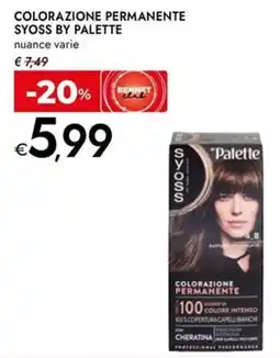 Bennet Colorazione permanente SYOSS BY PALETTE offerta