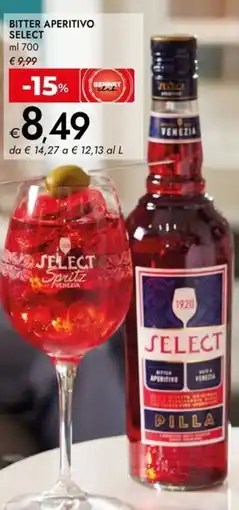 Bennet Bitter aperitivo SELECT offerta