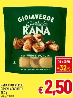 A&O Rana gioia verde ripieni assortiti offerta