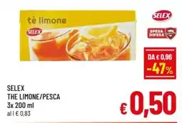 A&O Selex the limone/pesca offerta