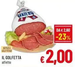 A&O IL GOLFETTA all'etto offerta