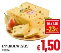 A&O Emmental svizzero all'etto offerta
