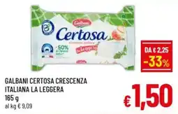 A&O Galbani certosa crescenza italiana la leggera offerta