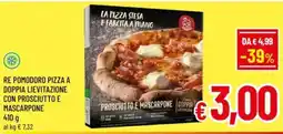 A&O Re pomodoro pizza a doppia lievitazione con prosciutto e mascarpone offerta