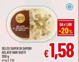 A&O Selex saper di sapori gelato vari gusti offerta