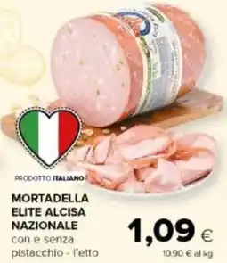Tigre Amico Mortadella elite alcisa nazionale con e senza pistacchio - l'etto offerta