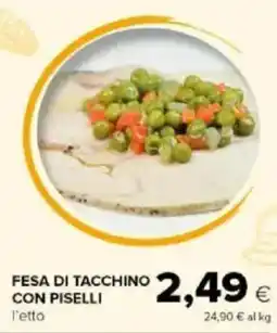 Tigre Amico Fesa di tacchino con piselli l'etto offerta