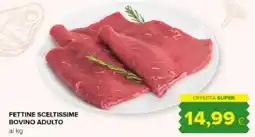 Tigre Amico Fettine sceltissime bovino adulto al kg offerta