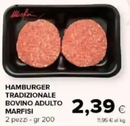 Tigre Amico Hamburger tradizionale bovino adulto marfisi offerta