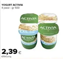 Tigre Amico Yogurt activia 4 pezzi - offerta
