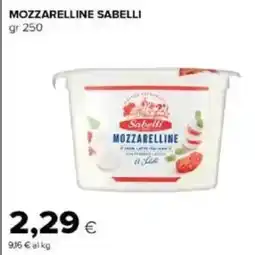 Tigre Amico Mozzarelline sabelli offerta