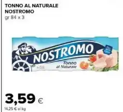 Tigre Amico Tonno al naturale nostromo offerta