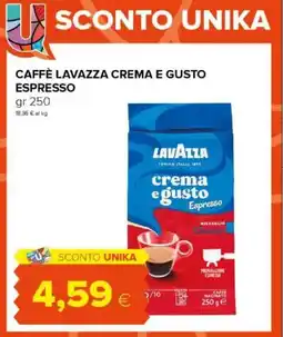 Tigre Amico Caffè lavazza crema e gusto espresso offerta