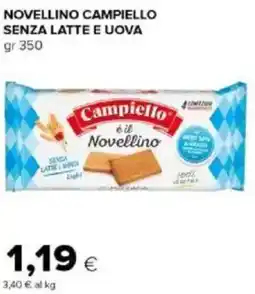 Tigre Amico Novellino campiello senza latte e uova offerta
