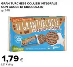 Tigre Amico Gran turchese colussi integrale con gocce di cioccolato offerta