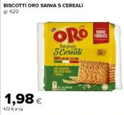 Tigre Amico Biscotti oro saiwa 5 cereali offerta