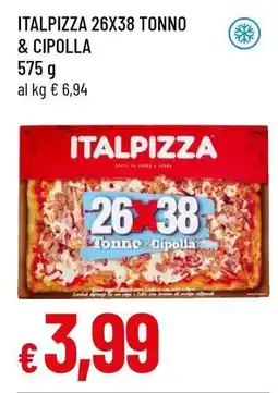 Famila ITALPIZZA 26X38 TONNO & CIPOLLA offerta