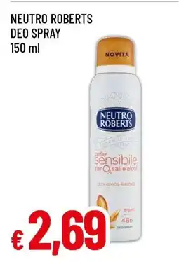 Famila NEUTRO ROBERTS DEO SPRAY 150 ml offerta